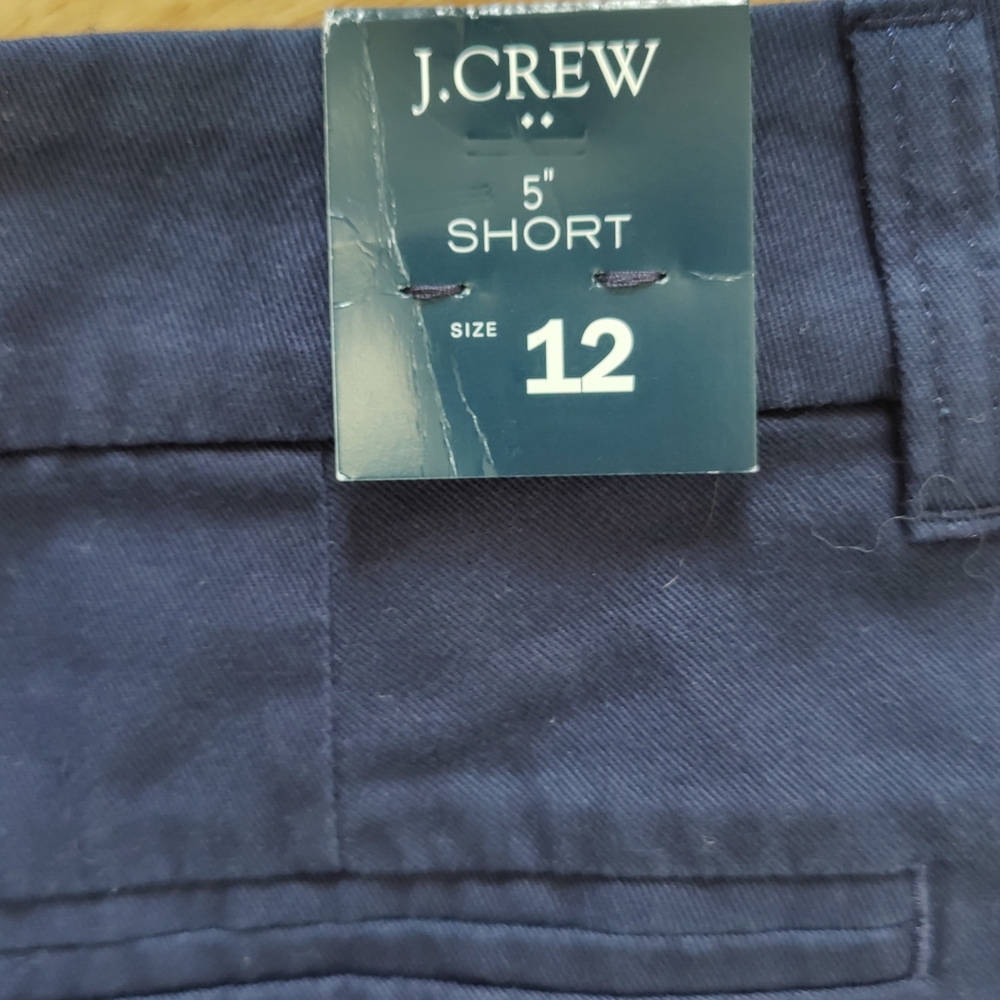 J. Crew Women's Navy Shorts NWT Sz 12